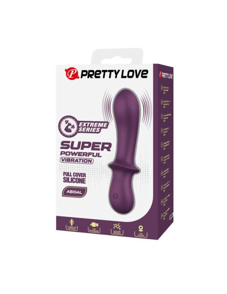 PRETTY LOVE - ABIGAIL RECHARGEABLE VIBRATOR 10 FUNCTIONS PURPLE