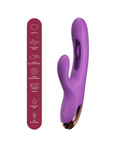 SHE.E.O - RABBIT G-SPOT VIBRATOR WITH DIGITAL MOVEMENT PURPLE 2