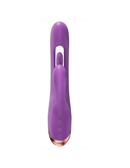 SHE.E.O - RABBIT G-SPOT VIBRATOR WITH DIGITAL MOVEMENT PURPLE