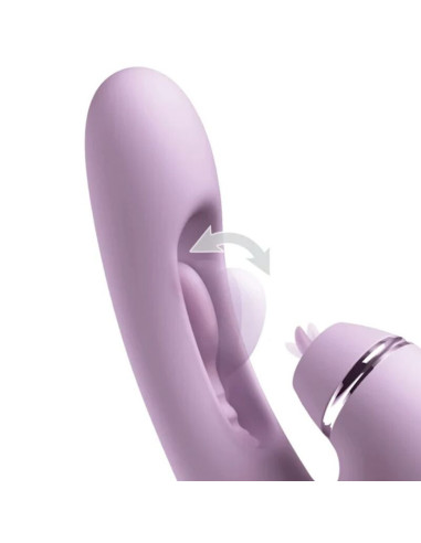 FANTASY FOR HER - G-TOUCH PULSE PRO PURPLE G-SPOT and CLITORAL RABBIT VIBRATOR