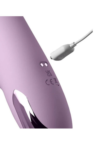 FANTASY FOR HER - G-TOUCH PULSE PRO PURPLE G-SPOT and CLITORAL RABBIT VIBRATOR