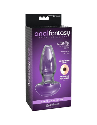 ANAL FANTASY ELITE COLLECTION - Analinis plėtiklis su krištolo snapeliu, M dydis