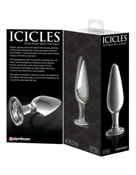 ICICLES - NR. 26 STIKLINIS MASAŽUOKLIS