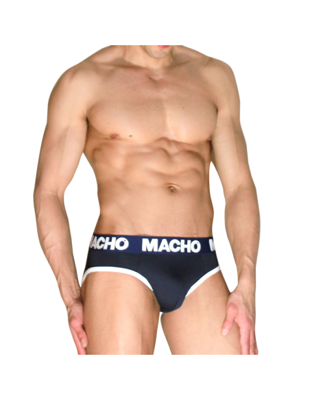MACHO - MCH008 NAVY BLUE CLASSIC SLIP M