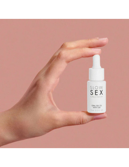 BIJOUX - LĖTO LYTIES ORALINIO SEKSO ALIEJUS SU CBD 15 ML