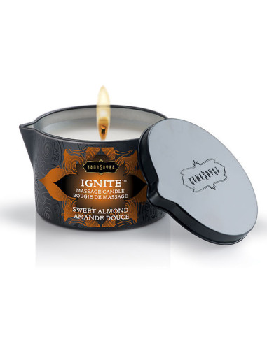 KAMASUTRA - MEDITERRANEAN ALMOND MASSAGE CANDLE 170GR