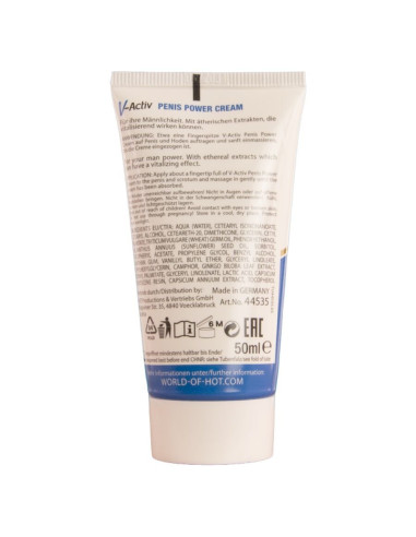 HOT - V-ACTIV PENIS POWER CREAM FOR MEN 50 ML