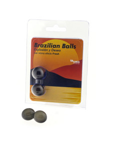 TALOKA - 2 BRAZILIAN BALLS FRESH EFFECT EXCITING GEL 2