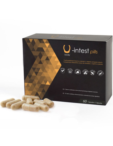 500 COSMETICS -U-INTEST CAPSULES TO PREVENT HEMORRHOIDS - 60 CAPSULES
