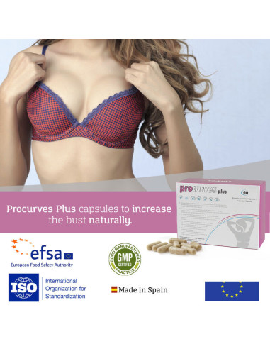500 KOSMETIKOS PRIEMONIŲ – PROCURVES PLUS NATŪRALŪS KRŪTŲ DIDINIMO KAPSULĖS