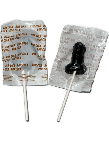 DIABLO GOLOSO - 1 PENIS LOLLIPOP RON COLA SKONIS 10 ALKOHOLIS