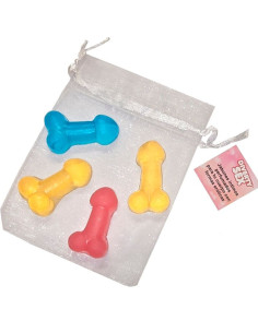 DIABLO PICANTE - 4 MINI SCENTED SOAPS IN THE SHAPE OF PENIS 2