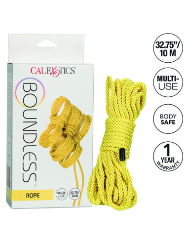 CALEXOTICS - BERIBĖ VIRVĖ 10M GELTONA