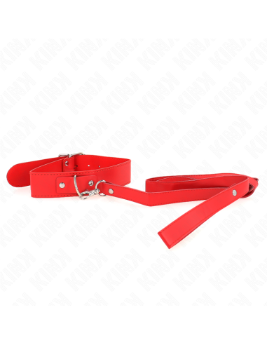 KINK - NECKLACE WITH BELT 116 CM ROJO STRAP ADJUSTABLE 32-50 CM X 8 CM
