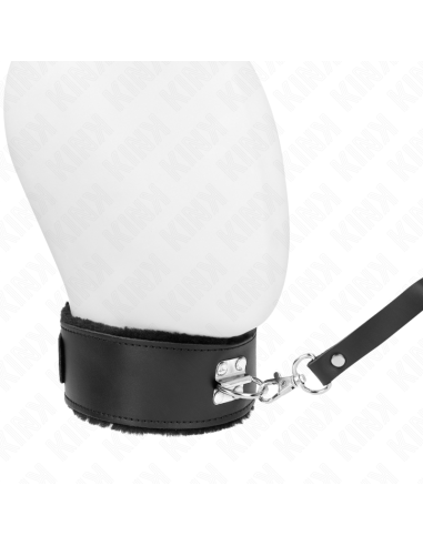 KINK - KARO PĖDULYS SU DIRŽU 116 CM SU JUODU ODININIS DIRŽELIU, REGULIUOJAMAS 40-48 CM X 6 CM