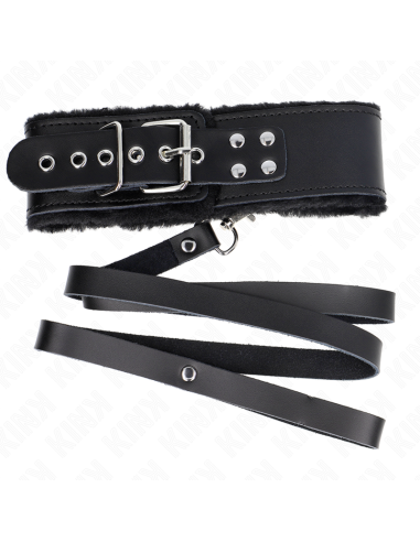 KINK - KARO PĖDULYS SU DIRŽU 116 CM SU JUODU ODININIS DIRŽELIU, REGULIUOJAMAS 40-48 CM X 6 CM