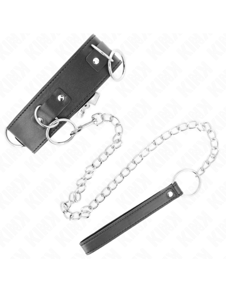 KINK - KARO PAVADĖLIS SU PAVADĖLIU 65 CM, 3 ŽIEDAI, 2 MODELIS, REGULIUOJAMAS 36-43 CM X 5 CM