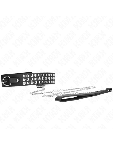 KINK - NECKLACE WITH STRAP 65 CM WITH SHINY ADJUSTABLE 37-42 CM X 5.3 CM