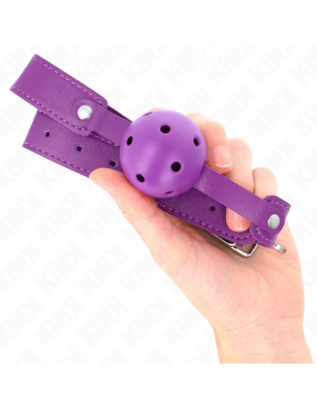 KINK - VIOLETINIS KVĖPUOJANTIS KAMUOLIS 4,5 CMGAG 65 x 2,5 CM