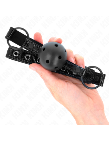 KINK - DIAMOND PATTERN BALL 4.5 CM GAG MODEL 3 64.5 CM ADJUSTABLE 42-60 CM