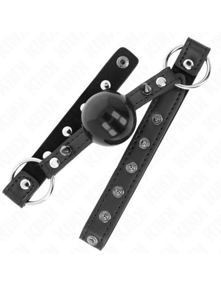 KINK - BALL 4 CM GAG WITH TIP RIVET AND SNAP LOCK 65 x 2 CM
