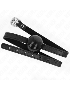 KINK - BLACK SINGLE SOLID BALL 4 CM GAG 65 x 1.5 CM 2