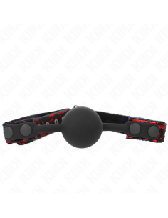 KINK - SCANDAL SILICONE BALL 4 CM GAG MODEL 1 65 x 2 CM