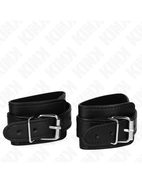 KINK - UŽRAKINAMI POZŽIO RIŠO APSAUGOS JUODOS, REGULIUOJAMOS, 21–28 CM X 5,5 CM