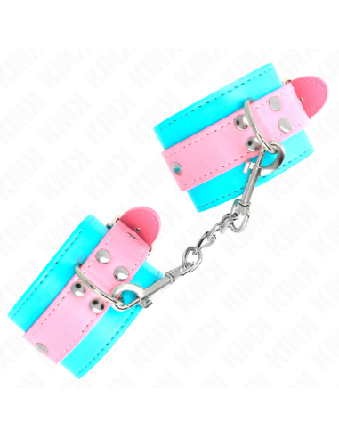 KINK - MIELAS RIŠO ĮRAŠAS MĖLYNAS - ROŽINIS REGULIUOJAMAS 16-28 CM X 5 CM
