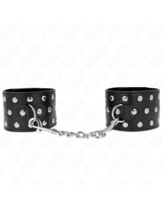 KINK - PUNK WRIST RESTRAINTS ADJUSTABLE 19-24 CM X 5.5 CM 2