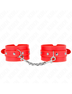 KINK - PLONI RIEŠO ĮRAŠAI, RAUDONI, REGULIUOJAMI 21-33 CM 2