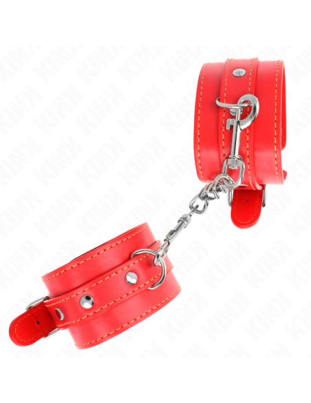 KINK - PLONI RIEŠO ĮRAŠAI, RAUDONI, REGULIUOJAMI 21-33 CM