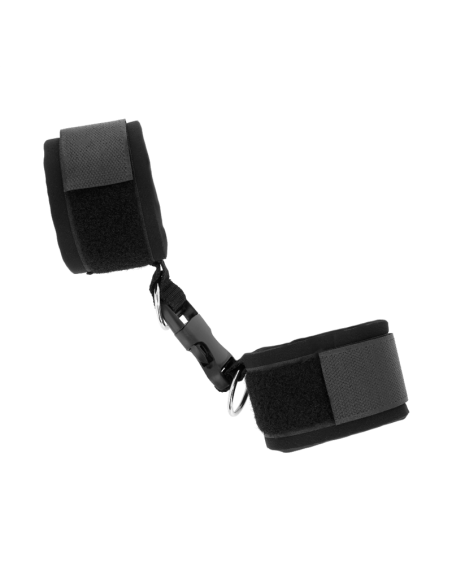 KINK - NEOPRENINIS KABLIO IR KILPOS UŽSEGIMO RIŠO ĮTVARAS, JUODAS, REGULIUOJAMAS 22–34 CM