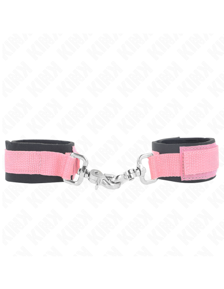 KINK - REGULIUOJAMI NEOPRENINIAI RIEŠŲ ĮTVARAI, ROŽINIAI, REGULIUOJAMI 22-34 CM