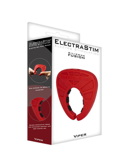ELECTRASTIM - SILICONE FUSION VIPER COCK SHIELD