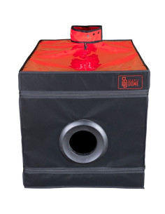 SECRET DOME - KINK CLUB LA NICHE CABIN BLACK and RED 2
