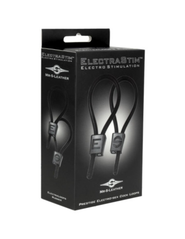 ELECTRASTIM - PRESTIGE ELECTRA LOOPS reguliuojami penio žiedai, juodi