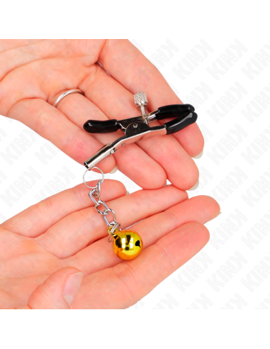 KINK - AUKSINIAI PAKABUKO SPENELIŲ LAIKIKLIAI JINGLE BELL 6 CM