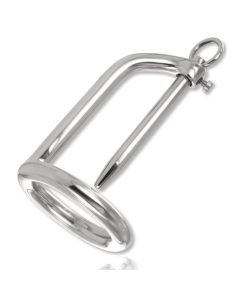 METAL HARD - LIAUKŠTINIS ŽIEDAS SU KAMŠČIU