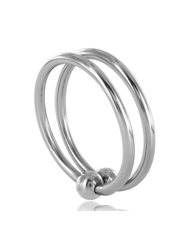 METAL HARD - DVIGUBO STIKLO ŽIEDAS 32 MM