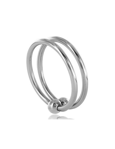 METAL HARD - DVIGUBO STIKLO ŽIEDAS 32 MM