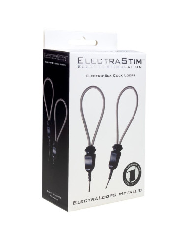 ELECTRASTIM - ELECTRALOOPS E-STIM reguliuojami metaliniai penio žiedai