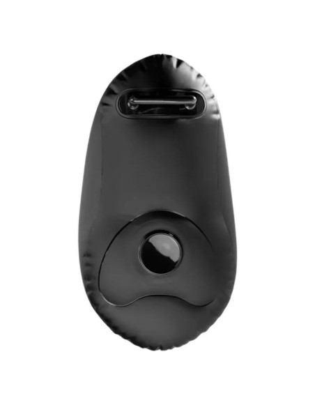 FETISH FANTASY SERIES - BODY DOCK INFLATABLE LOVE SEAT WITH DILDO 69.2 CM BLACK
