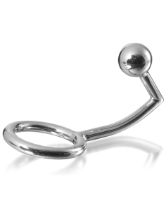 METAL HARD kietas varpos žiedas su analiniu kabliuku, 40 mm 2