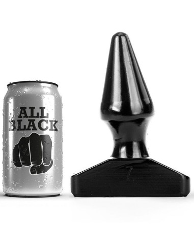 ALL BLACK - PLUG ANAL 16 CM