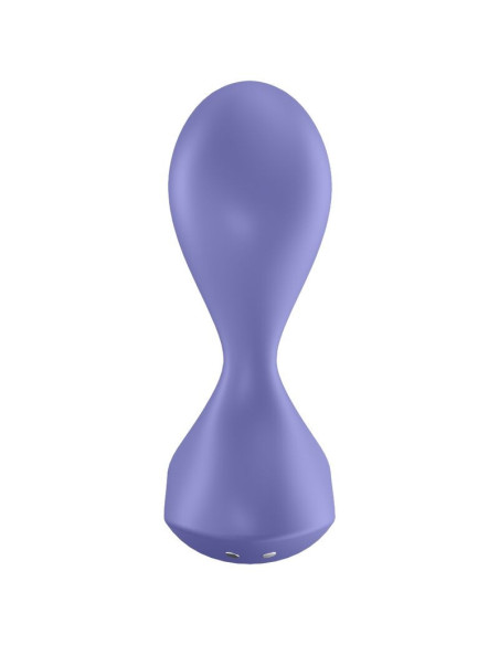 SATISFYER – „SWEET SEAL“ VIBRUOJANČIO KIMŠTUKO PROGRAMĖLĖ, VIOLETINĖ