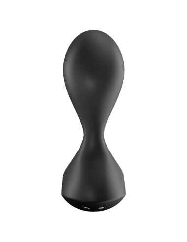 SATISFYER – „SWEET SEAL“ vibruojančio kištuko programėlė, juoda
