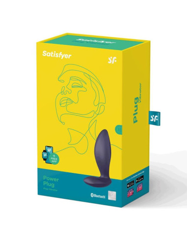 SATISFYER - POWER PLUG PURPLE