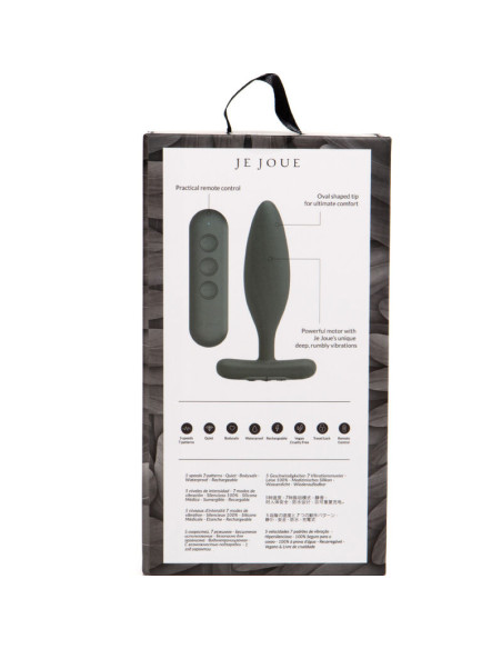JE JOUE - VESTA ANAL PLUG VIBRATOR BLACK