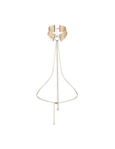 BIJOUX - DÉSIR MÉTALLIQUE AUKSINIS METALINIS KAKLĖLIS 2